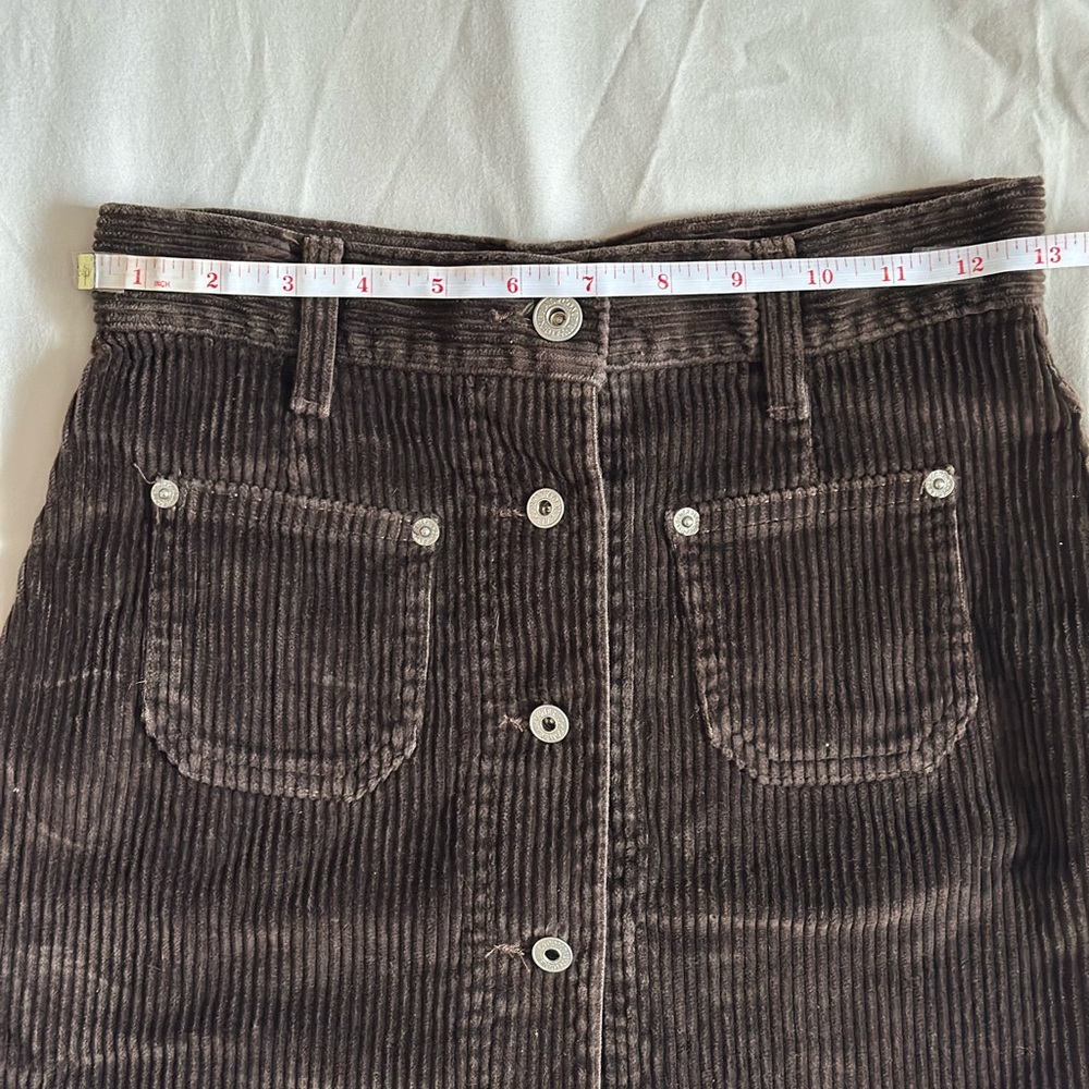 Vintage Brown Corduroy Skirt 🤎 - Picture 5 of 6